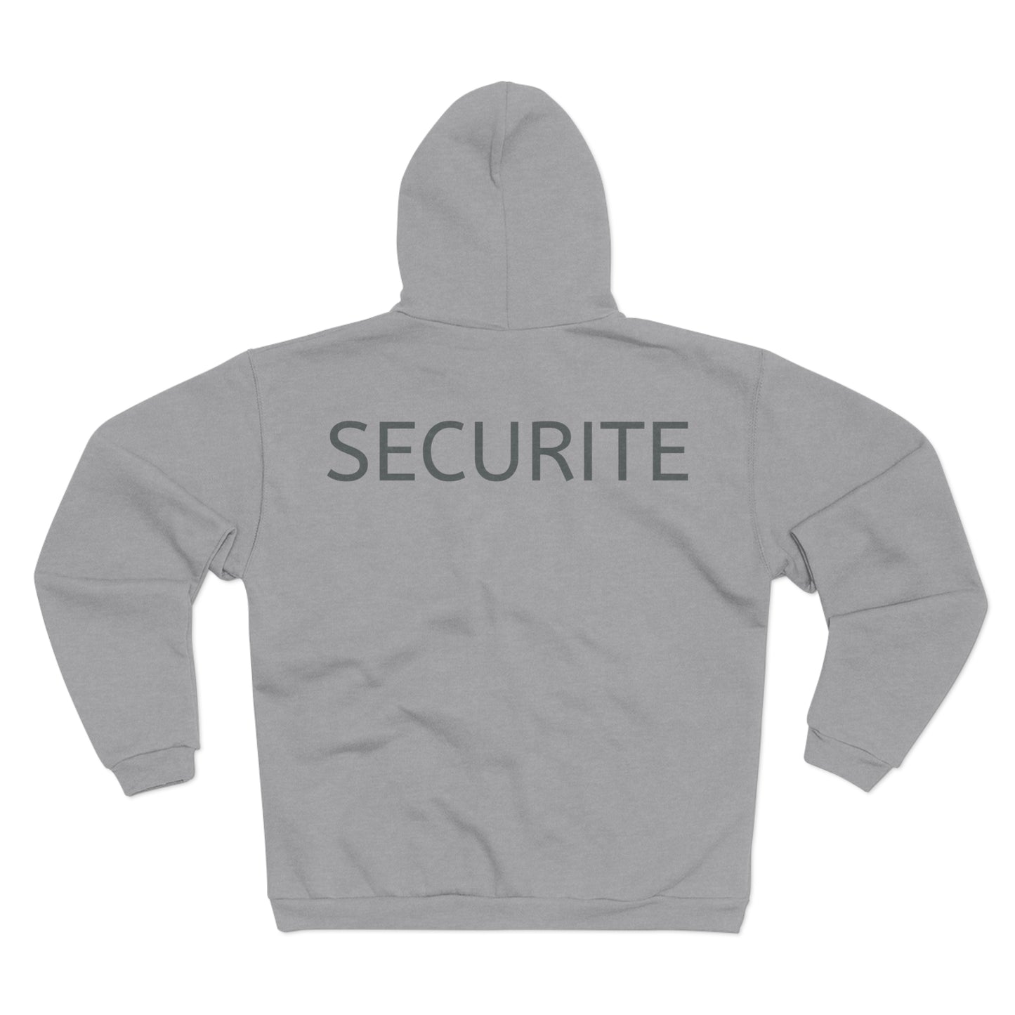 Unisex Hooded Zip Sweatshirt SECURITE